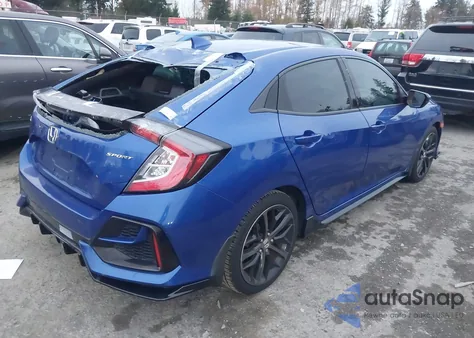 2020 Honda Civic Sport from USA, damaged, VIN SHHFK7H42LU226310